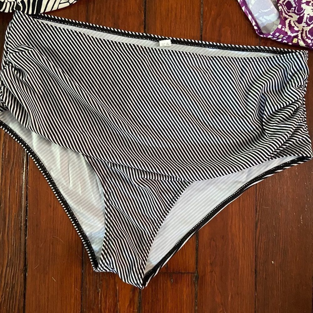 JaclynโSmithโ3โPairsย SwimsuitโbottomsโSizeโ18 - Picture 2 of 12